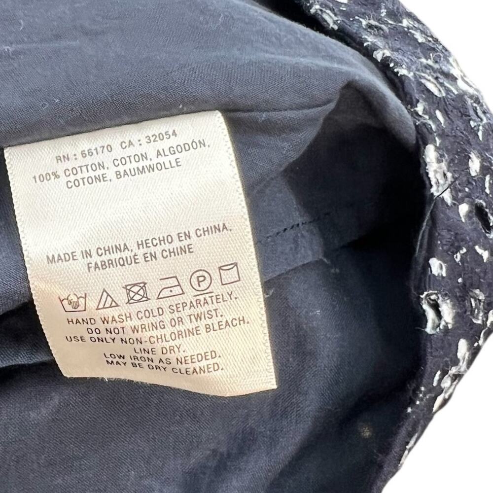 Anthropologie Black and White Floral Dress - Picture 15 of 16